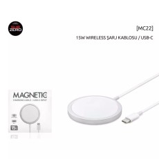 INNOVAR | Subzero MC22 15W Type-C Manyetik Akıllı Saat Şarj Kablosu