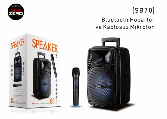 INNOVAR | SUBZERO SB70 BLUETOOTH HOPARLÖR